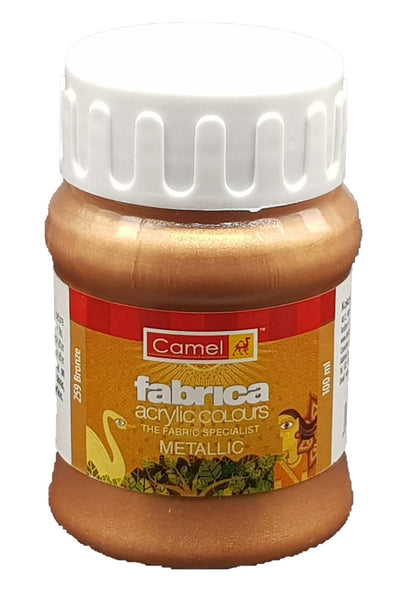 Camel Fabrica Acrylic Color 100ML Metallic Bronze (259) | Reliance Fine Art |Acrylic PaintsCamel Fabrica Acrylic PaintCamel Fabrica Acrylic Paint 100 ML