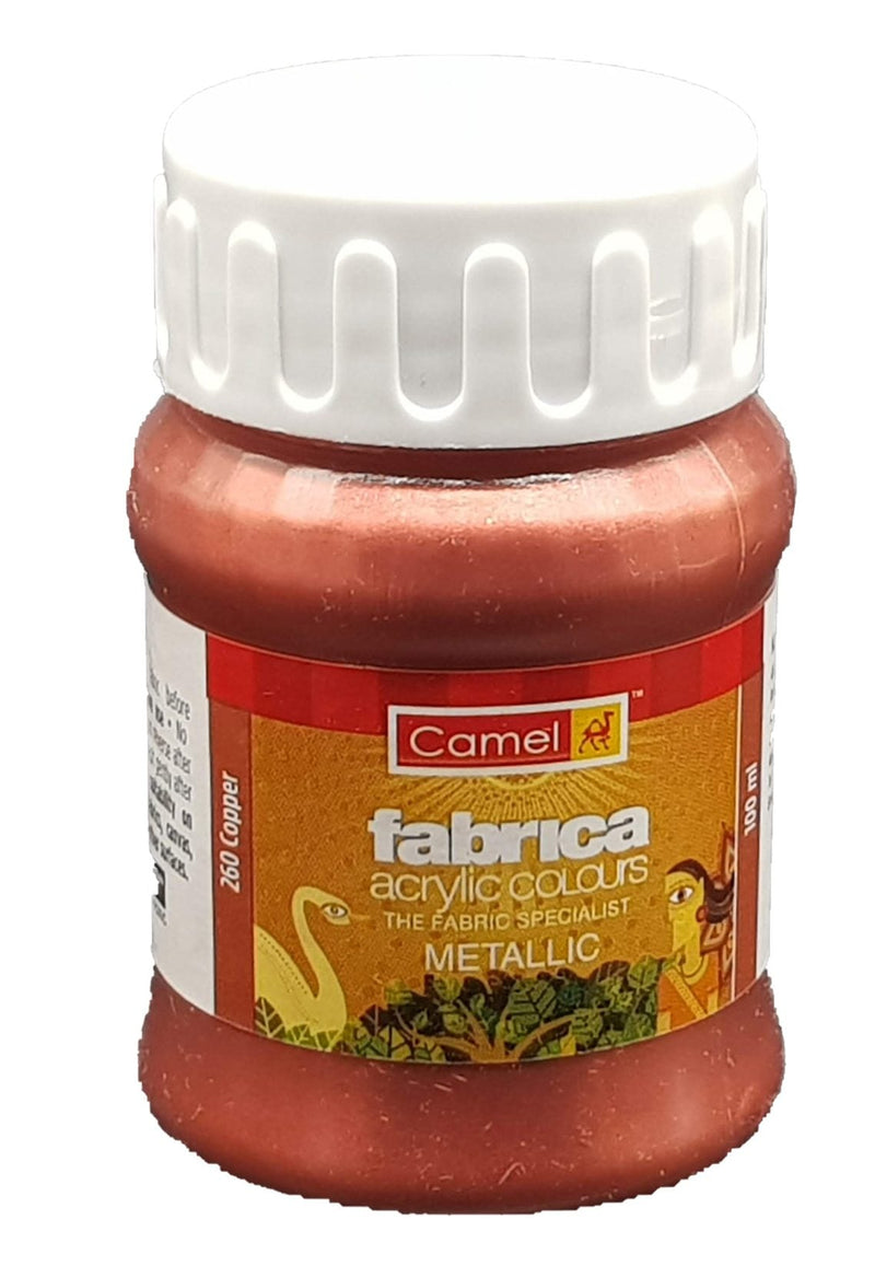 Camel Fabrica Acrylic Color 100ML Metallic Copper (260) | Reliance Fine Art |Acrylic PaintsCamel Fabrica Acrylic PaintCamel Fabrica Acrylic Paint 100 ML