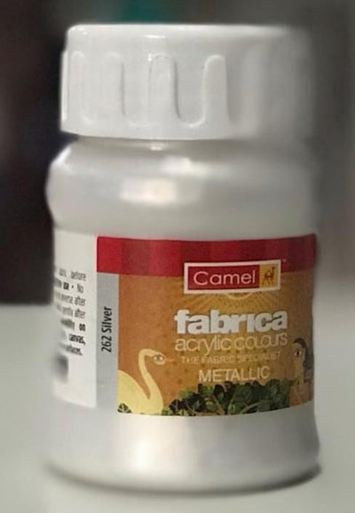 Camel Fabrica Acrylic Color 500ML Metallic Silver (262) | Reliance Fine Art |Acrylic PaintsCamel Fabrica Acrylic PaintCamel Fabrica Acrylic Paint 500 ML