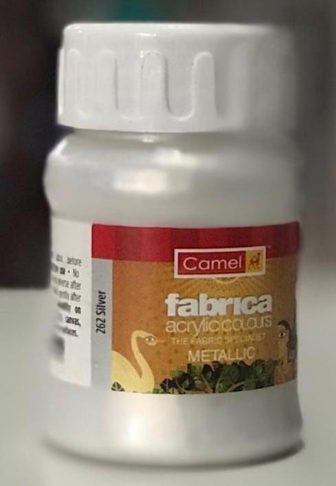 Camel Fabrica Acrylic Color 500ML Metallic Silver (262) | Reliance Fine Art |Acrylic PaintsCamel Fabrica Acrylic PaintCamel Fabrica Acrylic Paint 500 ML