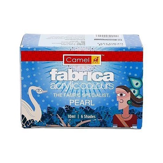 Camel Fabrica Acrylic Colors 6 Shades x 10 ML | Reliance Fine Art |Acrylic Paint SetsPaint Sets