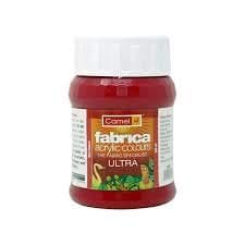 Camel Fabrica Acrylic Colours 500Ml Ultra Crimson 062) | Reliance Fine Art |Acrylic Paints
