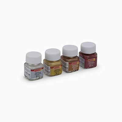 Camel Fabrica Acrylic Metallic Colour Set of 4- 10ML | Reliance Fine Art |Acrylic Paint SetsPaint Sets