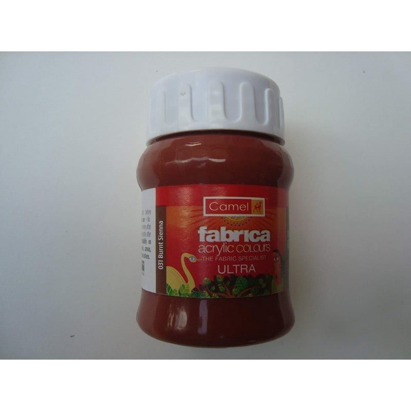Camel Fabrica Ultra Acrylic Colour 100ML 031 Burnt Sienna | Reliance Fine Art |Acrylic Paints