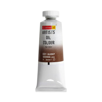 Camel Oil Colour 120ml 031 Burnt Sienna | Reliance Fine Art |Camel Oil Colours 120 MLOil Paints