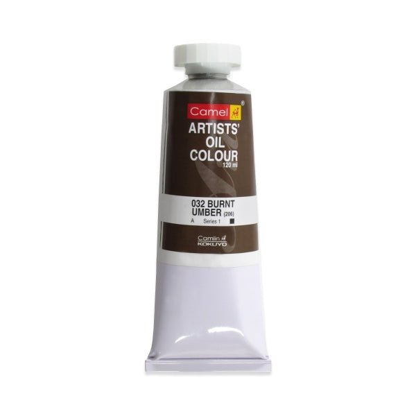 Camel Oil Colour 120ml 032 Burnt umber | Reliance Fine Art |Camel Oil Colours 120 MLOil Paints