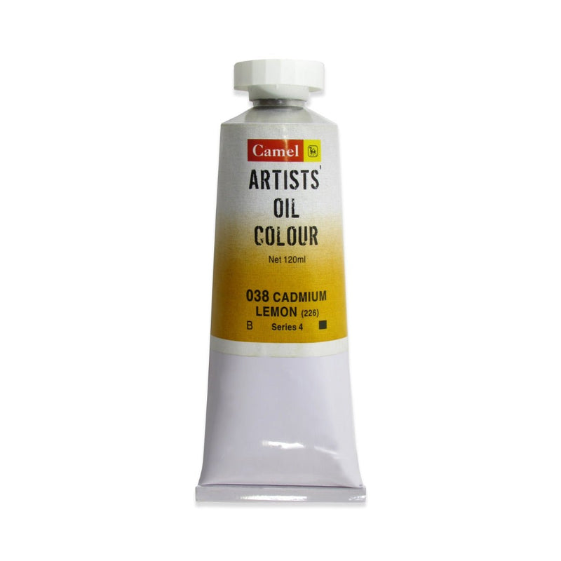 Camel Oil Colour 120ml 038 Cadmium Lemon | Reliance Fine Art |Camel Oil Colours 120 MLOil Paints
