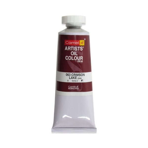 Camel Oil Colour 120ml 063 Crimson Lake | Reliance Fine Art |Camel Oil Colours 120 MLOil Paints