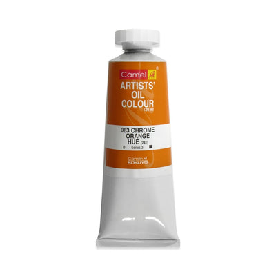 Camel Oil Colour 120ml 083 Chrome Orange hue | Reliance Fine Art |Camel Oil Colours 120 MLOil Paints