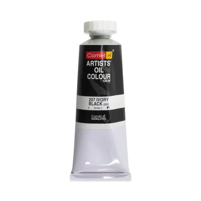 Camel Oil Colour 120ml 207 Ivory Black | Reliance Fine Art |Camel Oil Colours 120 MLOil Paints