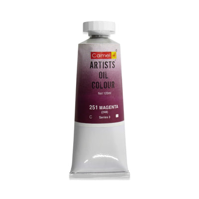 Camel Oil Colour 120ml 251 Magenta | Reliance Fine Art |Camel Oil Colours 120 MLOil Paints