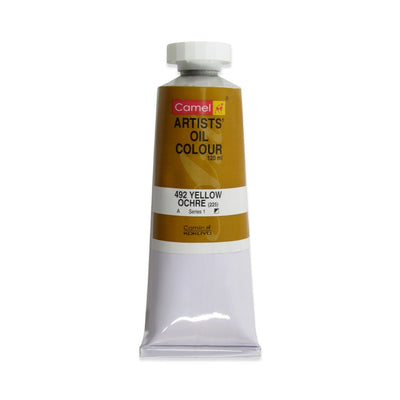 Camel Oil Colour 120ml 492 Yellow Ochre | Reliance Fine Art |Camel Oil Colours 120 MLOil Paints