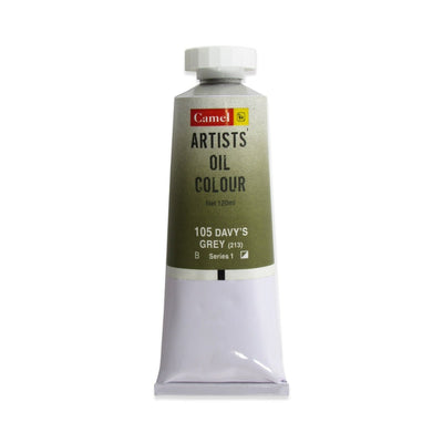 Camel Oil Colour 120ml Davy`s Grey 105 | Reliance Fine Art |Camel Oil Colours 120 MLOil Paints