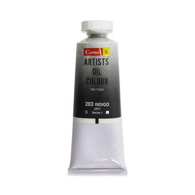 Camel Oil Colour 120ml Indigo 203 | Reliance Fine Art |Camel Oil Colours 120 MLOil Paints