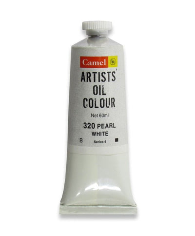 Camel Oil Colour 120ml Pearl White 320 | Reliance Fine Art |Camel Oil Colours 120 MLOil Paints
