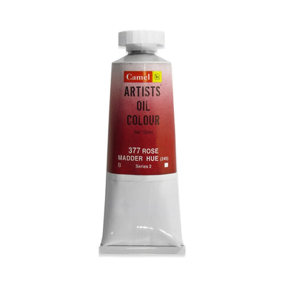 Camel Oil Colour 120ml Rose Madder Hue 377 | Reliance Fine Art |Camel Oil Colours 120 MLOil Paints