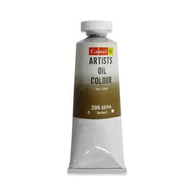 Camel Oil Colour 120ml Sepia 396 | Reliance Fine Art |Camel Oil Colours 120 MLOil Paints