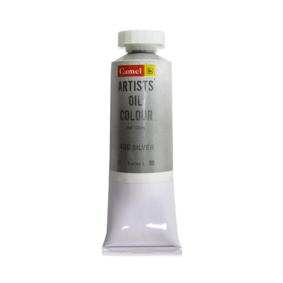 Camel Oil Colour 120ml Silver 400 | Reliance Fine Art |Camel Oil Colours 120 MLOil Paints