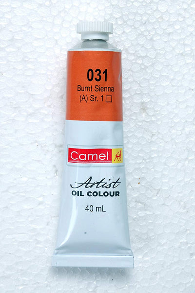 Camel Oil Colour 40ml 031 Burnt Sienna | Reliance Fine Art |Camel Oil Colours 40 MLOil Paints