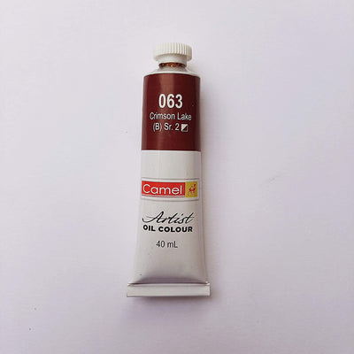 Camel Oil Colour 40ml 063 Crimson Lake | Reliance Fine Art |Camel Oil Colours 40 MLOil Paints