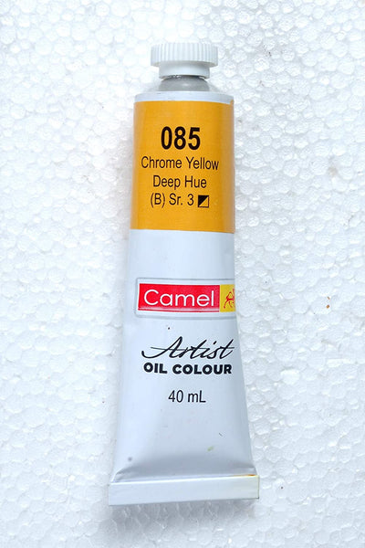 Camel Oil Colour 40ml 085 Chrome Yellow Deep | Reliance Fine Art |Camel Oil Colours 40 MLOil Paints