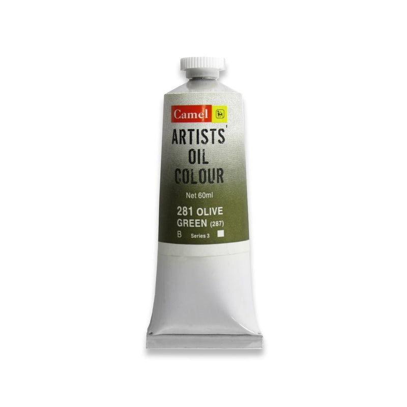 Camel Oil Colour 40ml 281 Olive Green | Reliance Fine Art |Camel Oil Colours 40 MLOil Paints