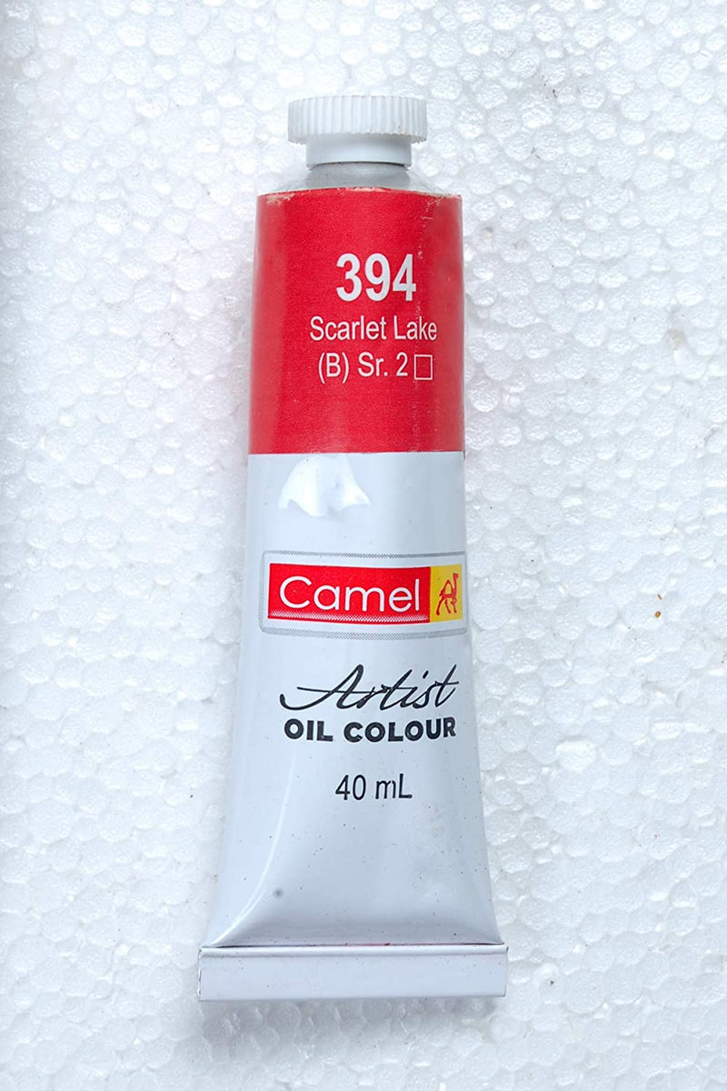 Camel Oil Colour 40ml 394 Scarlet Lake | Reliance Fine Art |Camel Oil Colours 40 MLOil Paints