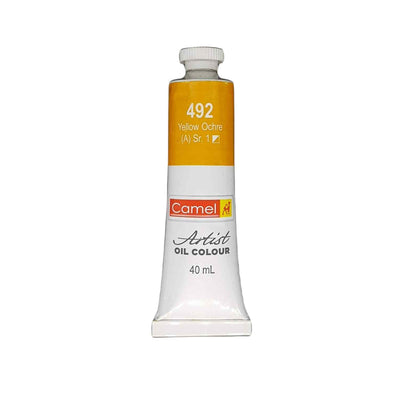 Camel Oil Colour 40ml 492 Yellow Ochre | Reliance Fine Art |Camel Oil Colours 40 MLOil Paints