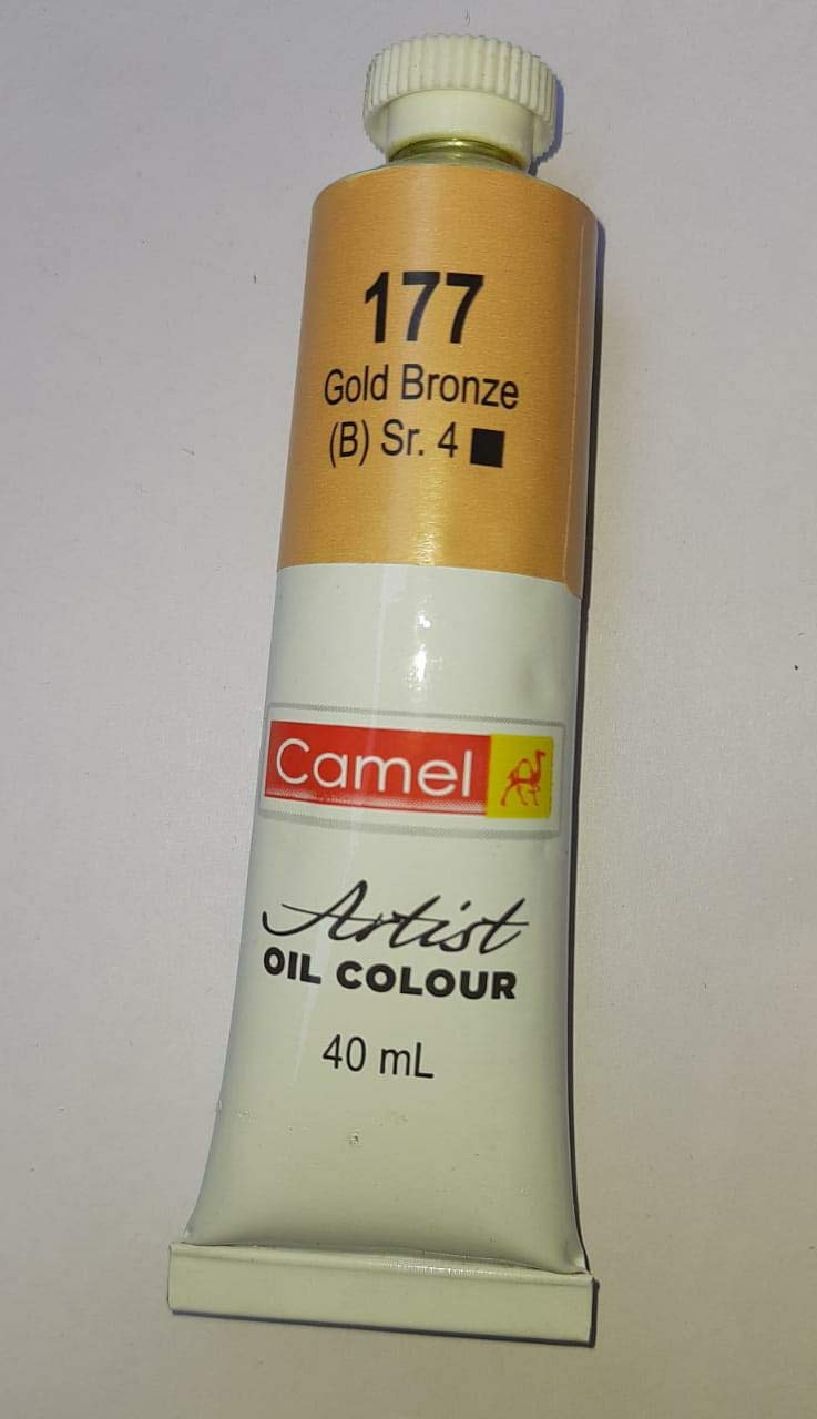Camel Oil Colour 40ml Gold Bronze 177 | Reliance Fine Art |Camel Oil Colours 40 MLOil Paints