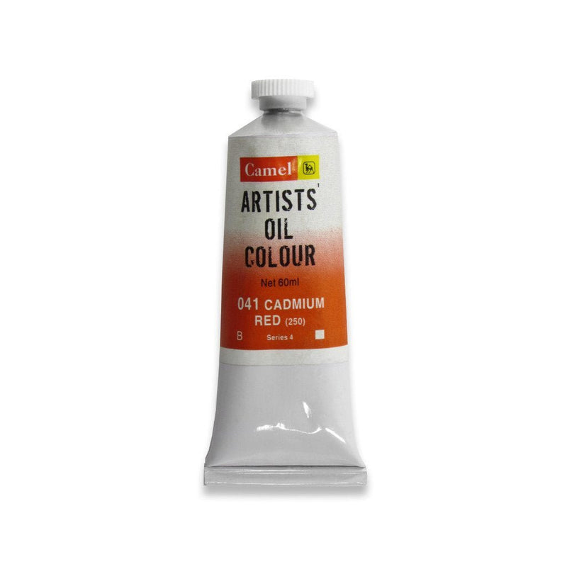 Camel Oil Colour 60ml 044 Cadmium Red Deep | Reliance Fine Art |Camel Oil Colours 60 MLOil Paints