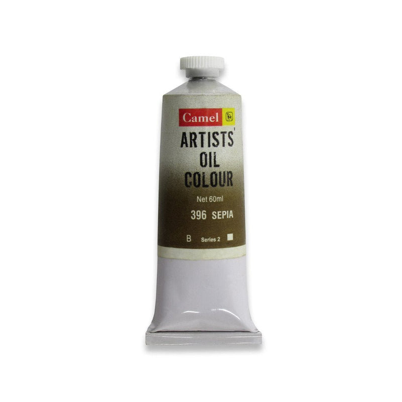 Camel Oil Colour 60ml 396 Sepia | Reliance Fine Art |Camel Oil Colours 60 MLOil Paints