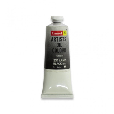 Camel Oil Paint 120 ML Lamp Black (231) | Reliance Fine Art |Camel Oil Colours 120 MLOil Paints
