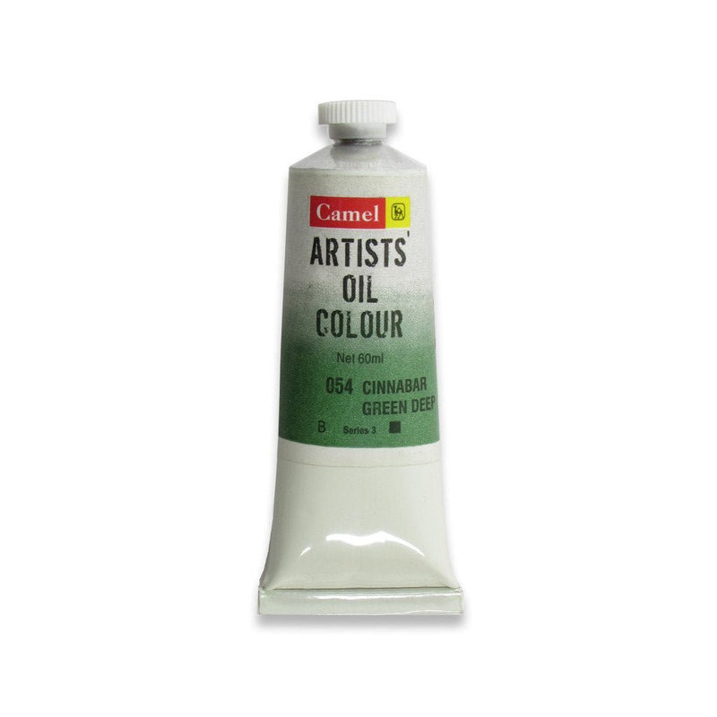 Camel Oil Paint 60 ML Cinnabar Green Deep (054) | Reliance Fine Art |Camel Oil Colours 60 MLOil Paints