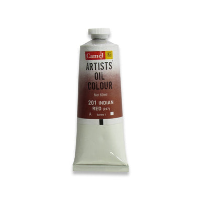 Camel Oil Paint 60 ML Indian Red (201) | Reliance Fine Art |Camel Oil Colours 60 MLOil Paints