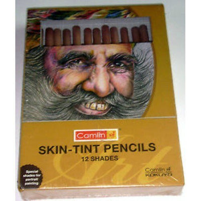 Camel Skin-Tint Pencils 12Shades / 4629083 | Reliance Fine Art |Charcoal & Graphite