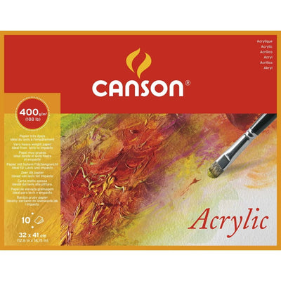 Canson Acrylic Sheet 400 GSM A1 (50x65cm) Single Sheet | Reliance Fine Art |Full Size SheetsPaper Pads for PaintingSketch Pads & Papers