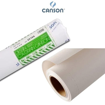 Canson 'C'a Grain Sketching 224gsm Roll (C200022104) Size:1.5x10 Mtrs | Reliance Fine Art |Paper RollsSketch Pads & Papers