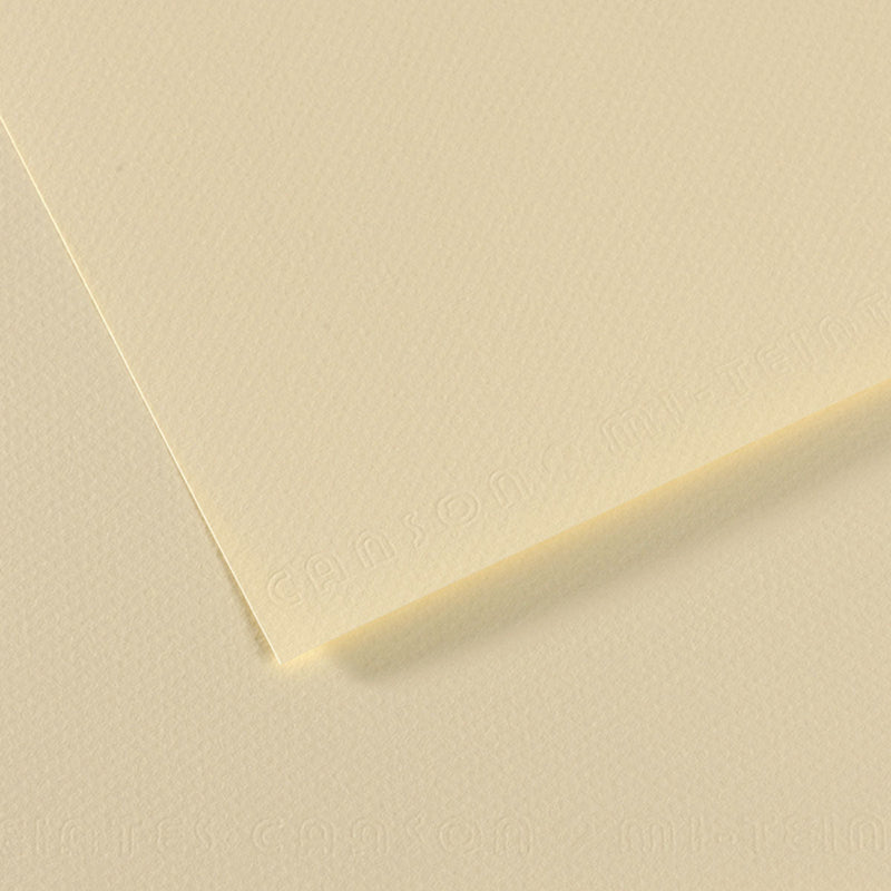 Canson Mi-Teintes Paper Pale Yellow (101) - A4 (10 Sheets) | Reliance Fine Art |Canson Mi-Teintes A4 PacksSketch Pads & Papers