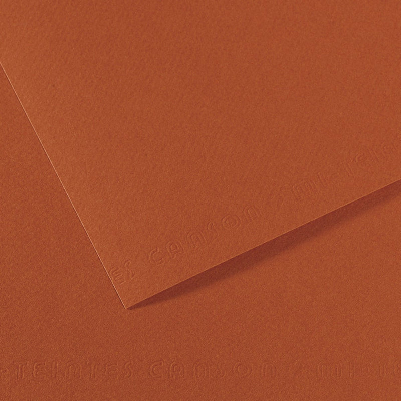 Canson Mi-Teintes Paper Red Earth (130) - A4 (10 Sheets) | Reliance Fine Art |Canson Mi-Teintes A4 PacksSketch Pads & Papers