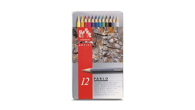 CaranD`ache Artist Pablo Pencils Set of 12 (666.312) | Reliance Fine Art |Sketching Pencils Sets