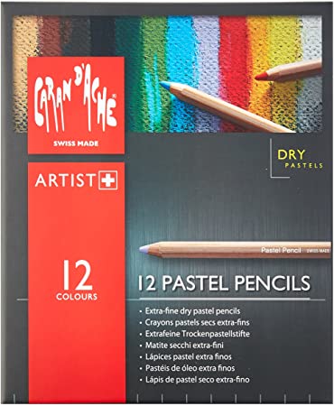 CaranD`ache Artist Pastel Pencils Set of 12 (788.312) | Reliance Fine Art |PastelsSketching Pencils Sets