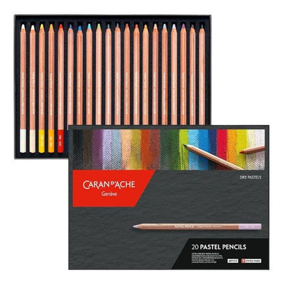 CaranD`ache Artist Pastel Pencils Set of 20 (788.320) | Reliance Fine Art |PastelsSketching Pencils Sets