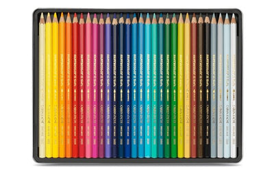 CaranD'ache Artist Supracolour Soft Pencils Set of 30 (3888.330) | Reliance Fine Art |Sketching Pencils Sets