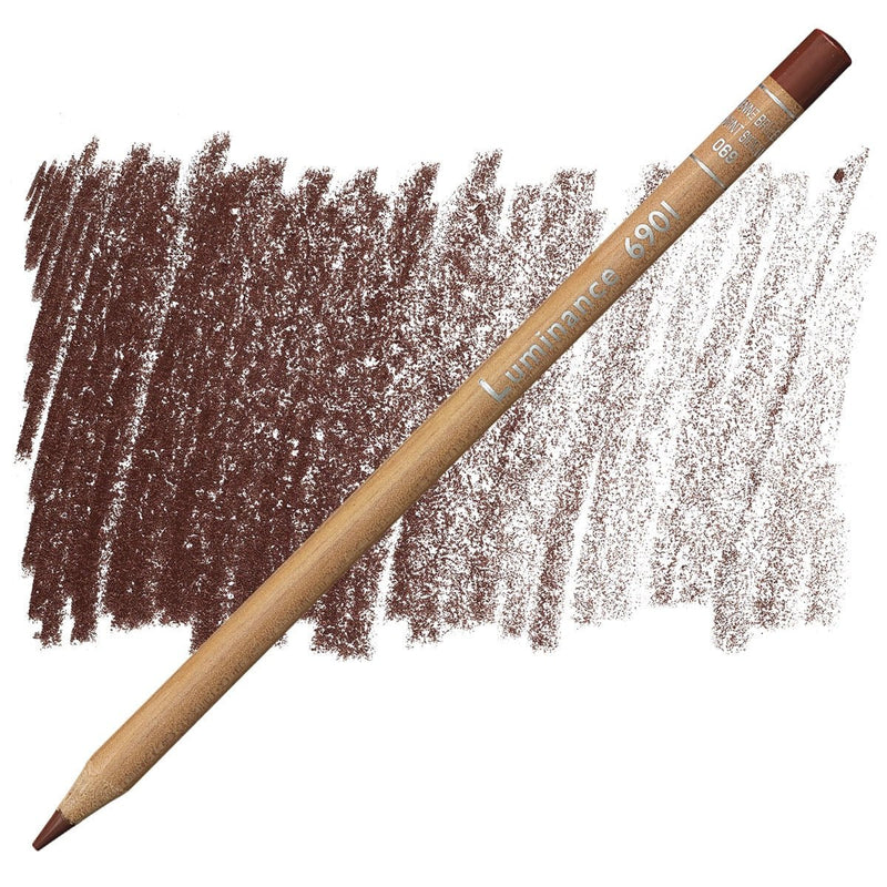 CaranD`ache Luminance 6901 Pencil Burnt sienna (069) | Reliance Fine Art |Carendache Luminance Singles