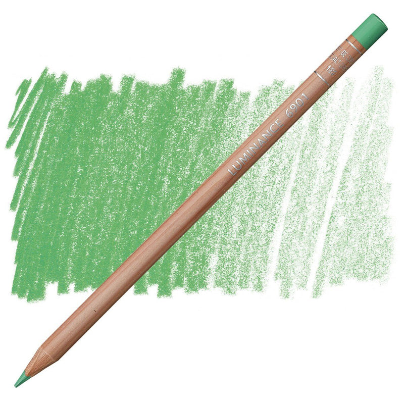 CaranD`ache Luminance 6901 Pencil Cobalt Green (182) | Reliance Fine Art |Carendache Luminance Singles