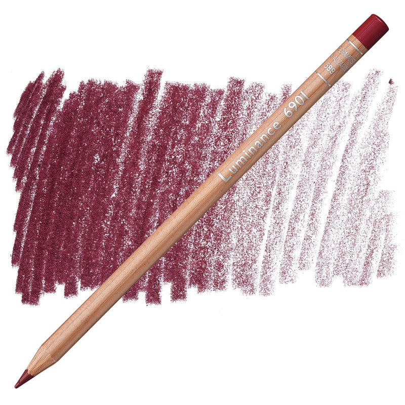 CaranD`ache Luminance 6901 Pencil Crimson Alizarine (589) | Reliance Fine Art |Carendache Luminance Singles