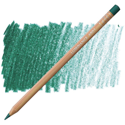 CaranD`ache Luminance 6901 Pencil Dark English Green (729) | Reliance Fine Art |Carendache Luminance Singles