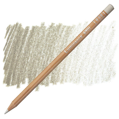 CaranD`ache Luminance 6901 Pencil French Grey 10% (802) | Reliance Fine Art |Carendache Luminance Singles