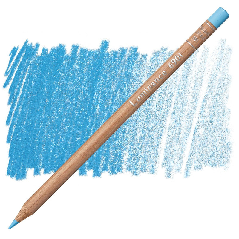 CaranD`ache Luminance 6901 Pencil Light Blue (161) | Reliance Fine Art |Carendache Luminance Singles