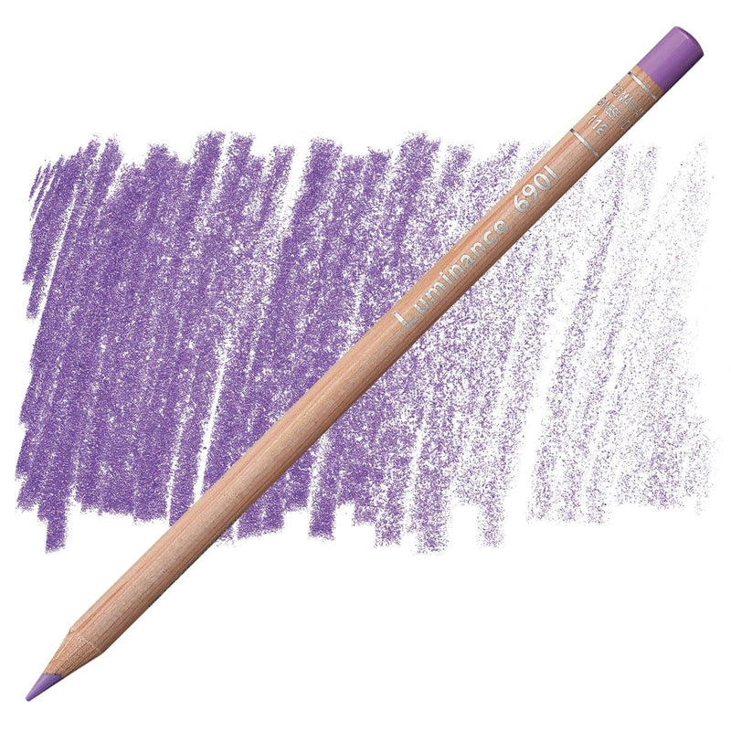 CaranD`ache Luminance 6901 Pencil Manganese violet (112) | Reliance Fine Art |Carendache Luminance Singles
